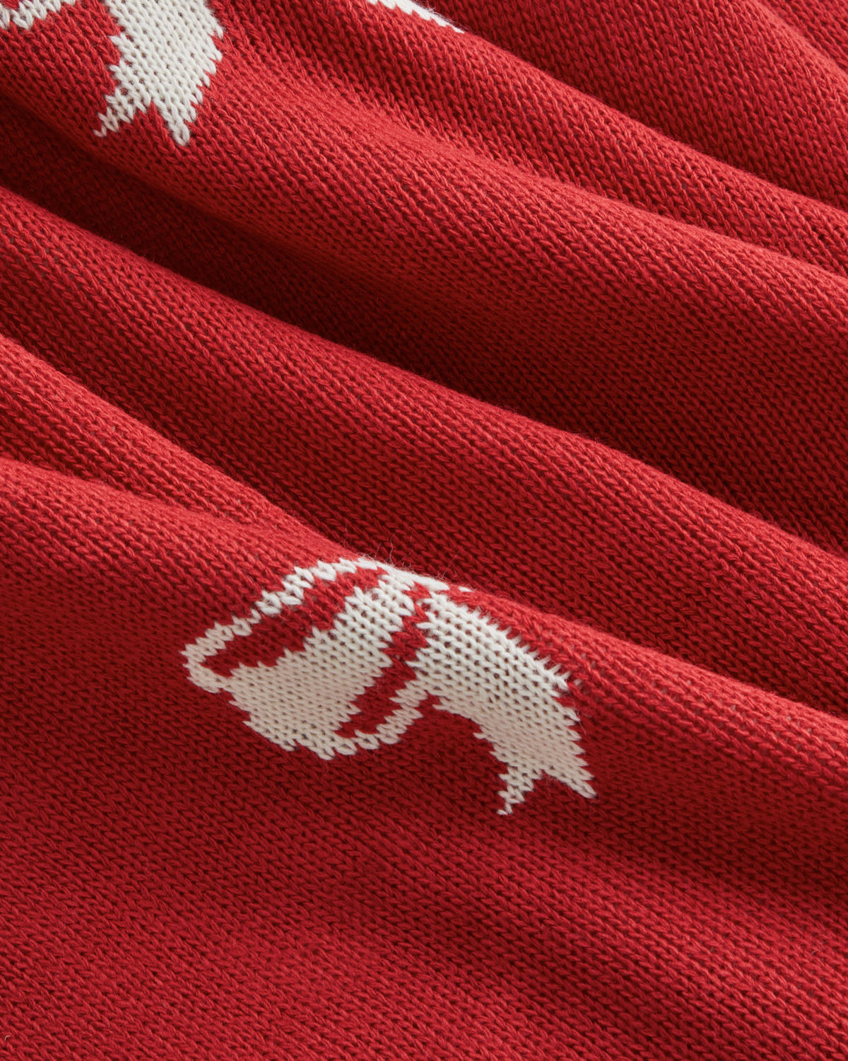 Ribbon Joy Sofa Throw 130x170 cm Red (view 3)