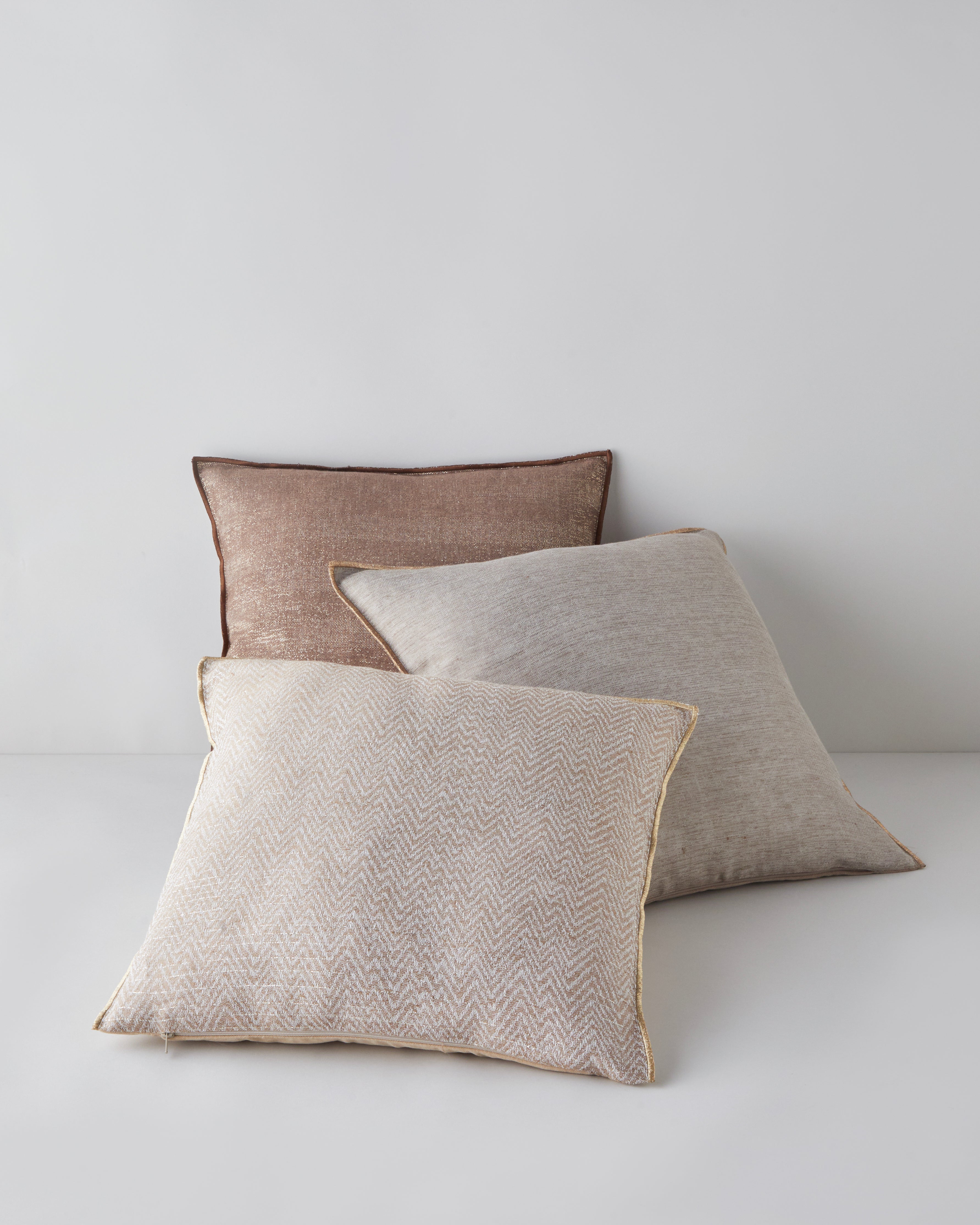 Aurelie Decorative Cushion 45x45 cm Bronze (view 3)