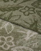 Cotton Blanket Light Green (view 3)