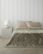 Cotton Blanket Light Green (view 5)
