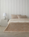 Cotton Single Size Blanket 150x200 cm Ecru