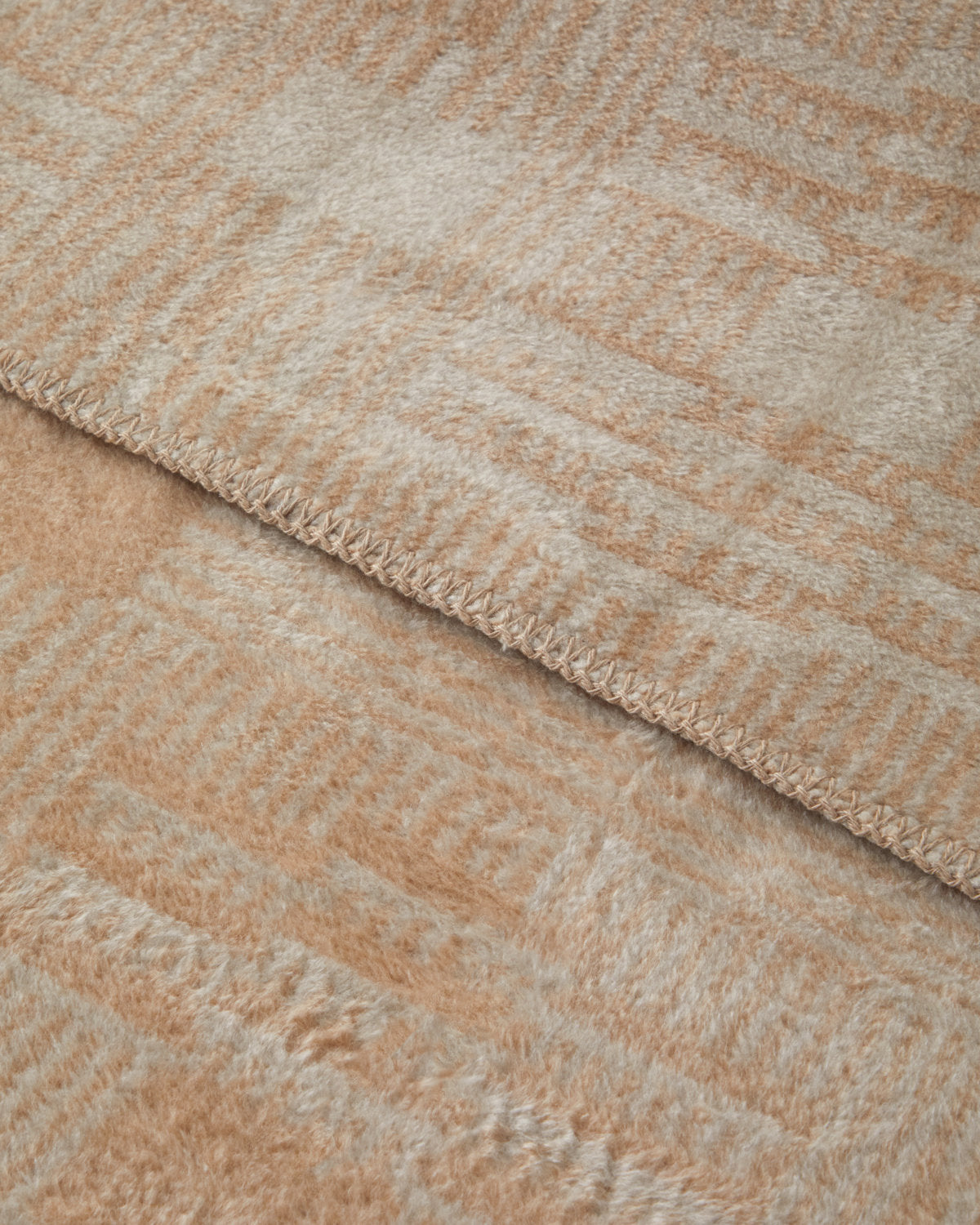 Cotton Single Size Blanket 150x200 cm Ecru (view 3)