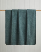 Modern Mosaic Cotton Acrylic Single Size Blanket 150x200 cm Gray (view 2)