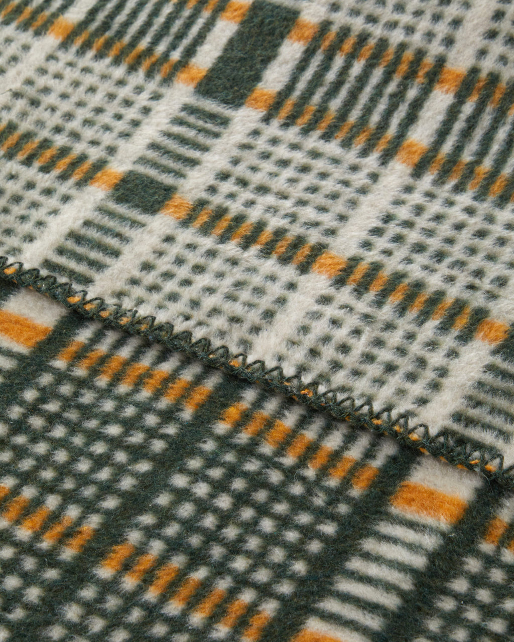 Plaid Tale Cotton Acrylic Single Size Blanket 150x200 cm Dark Green (view 3)