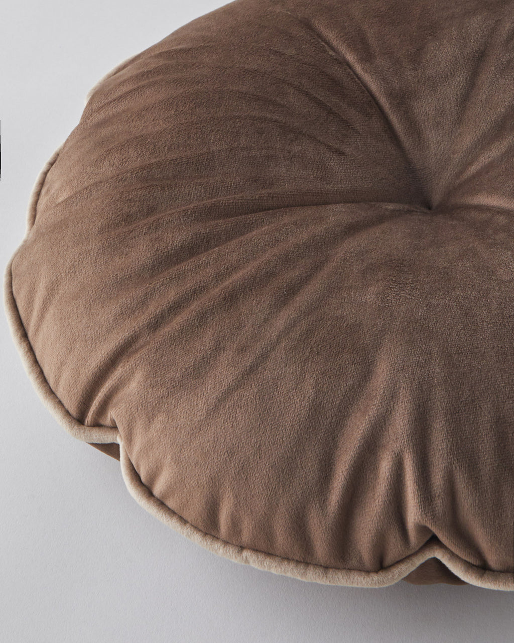 Lineta Decorative Cushion 40x40 cm - Light Brown (view 2)