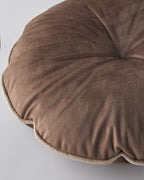 Lineta Decorative Cushion 40x40 cm - Light Brown (view 2)