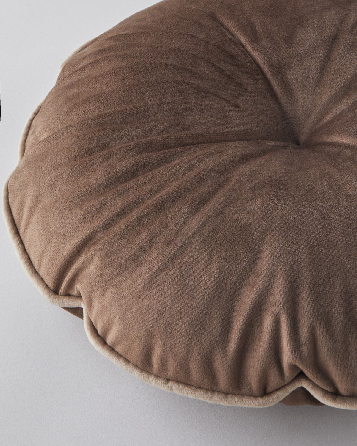 Lineta Decorative Cushion 40x40 cm - Light Brown (view 2)
