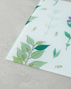 Glass Cutting Board 25x35 cm Green-White (view 2)
