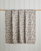 Foliage Cotton Acrylic Blanket Pebble (view 5)