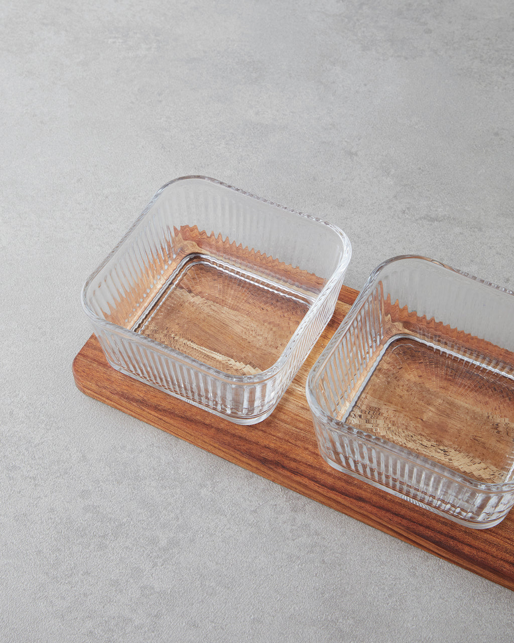 Acacia - Glass 4 Pieces Serving Ware 33x10.5x6 cm Transparent (view 3)