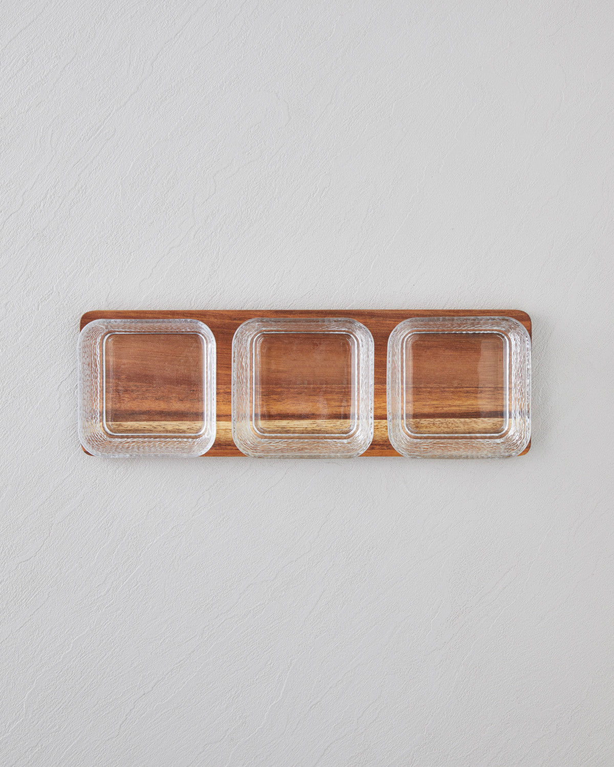 Acacia - Glass 4 Pieces Serving Ware 33x10.5x6 cm Transparent (view 3)
