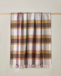 Olive Sofa Throw 130x170 cm Multicolor