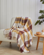 Olive Sofa Throw 130x170 cm Multicolor (view 2)