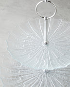 Luce Glass Cookie Stand 21+28 cm Transparent (view 3)