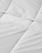 Wool Double Size Quilt 195x215 cm White (view 3)