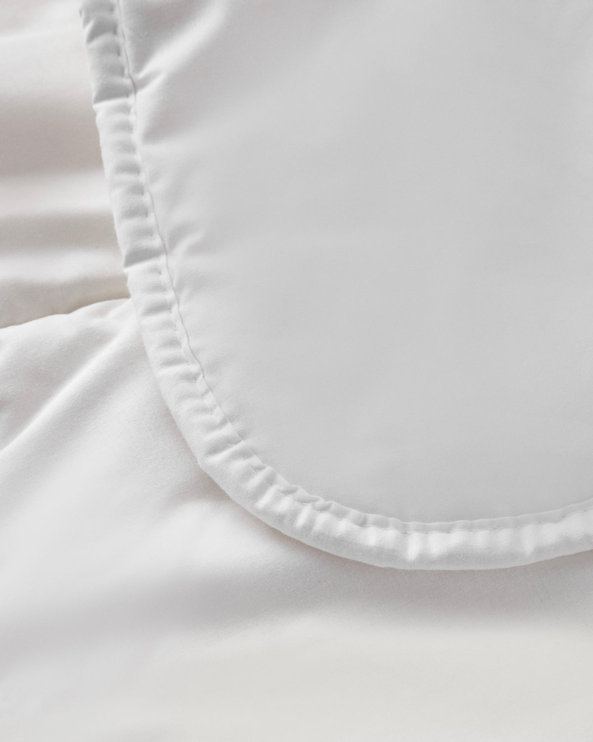 Wool Double Size Quilt 195x215 cm White (view 5)