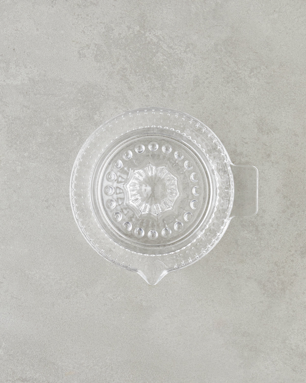 Tubby Glass Lemon Squeezer Transparent (view 2)