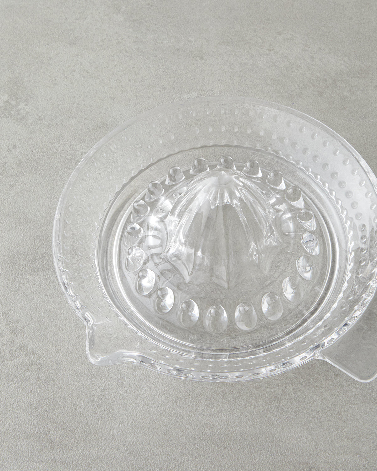 Tubby Glass Lemon Squeezer Transparent (view 3)