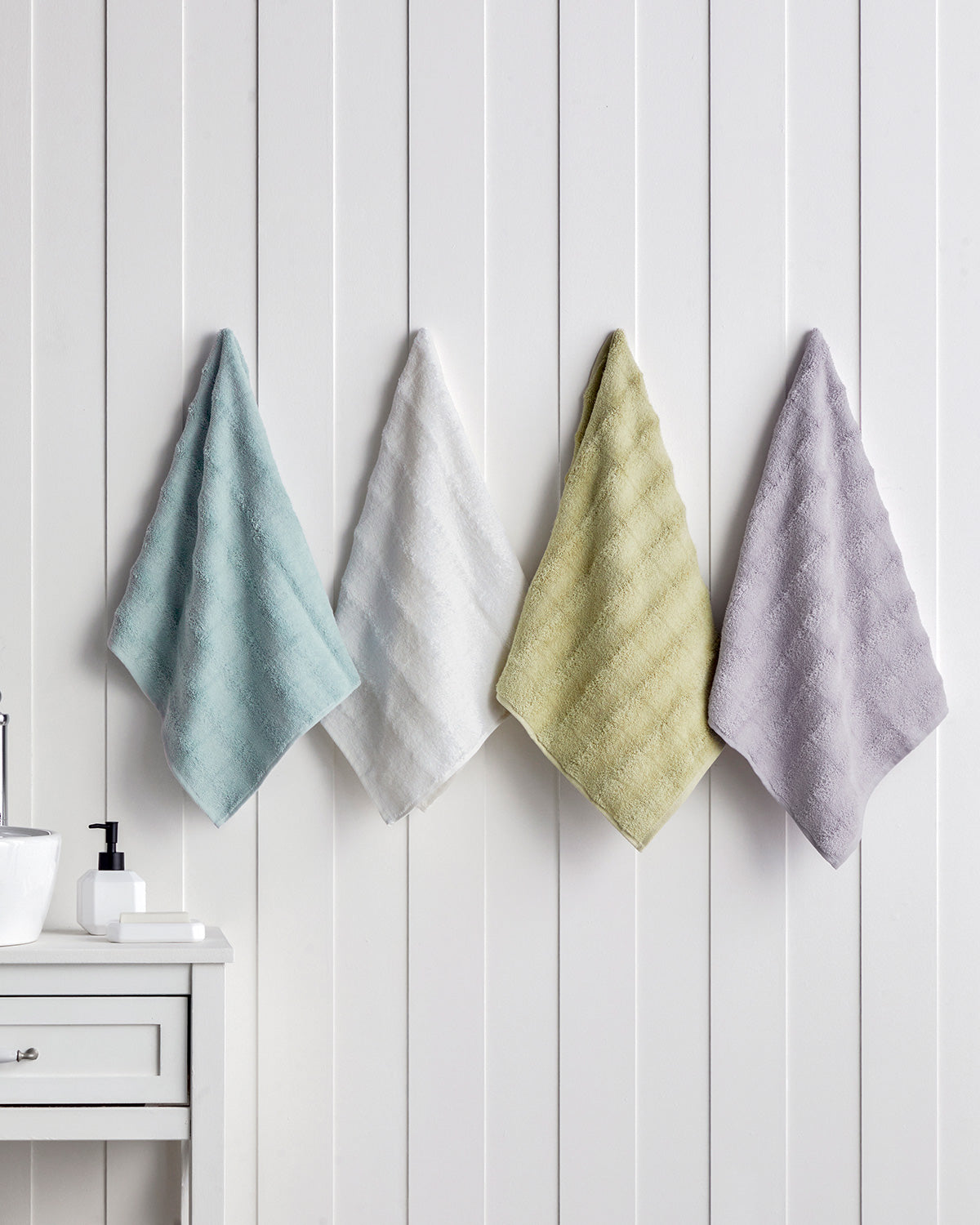 Bubble Cotton Face Towel 50x80 cm (view 5)