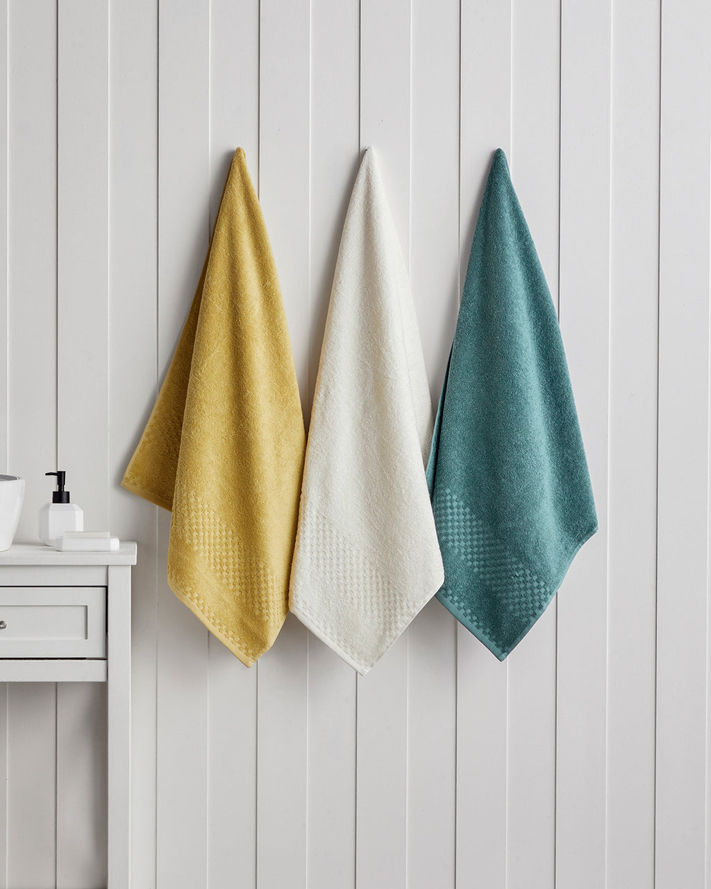 Border Check Cotton Bath Towel 70x140 cm (view 5)