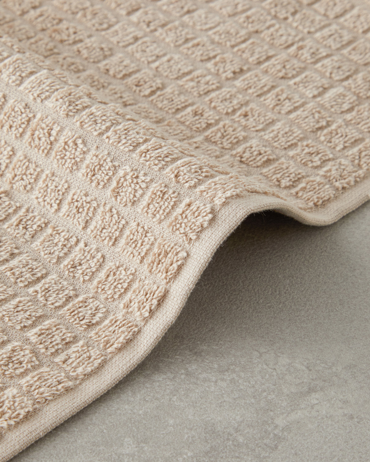 Chequer Cotton Hand Towel 30x45 cm (view 5)