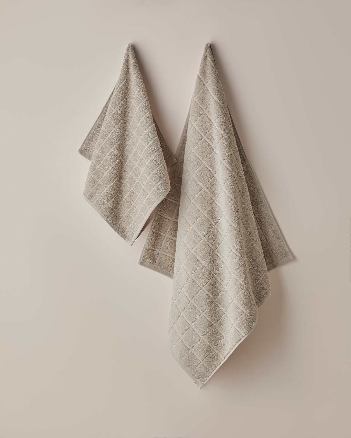 Chequer Cotton Face Towel 50x80 cm (view 8)