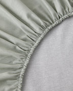 Cotton Single Size Duvet Cover Set 160x220 cm Green (view 8)