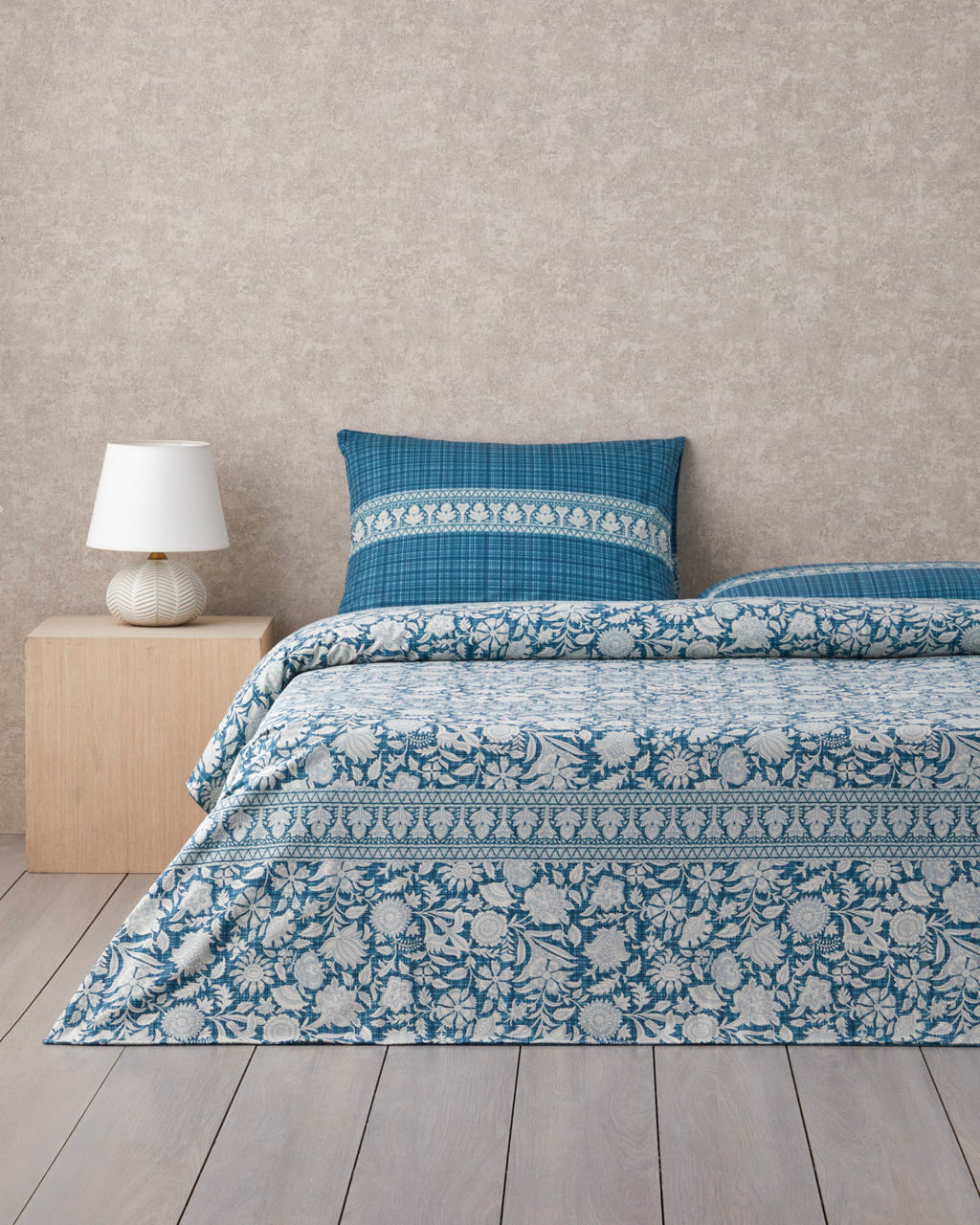 Mystic Noor Cotton Single Size Duvet Cover Set 160x220 cm Green