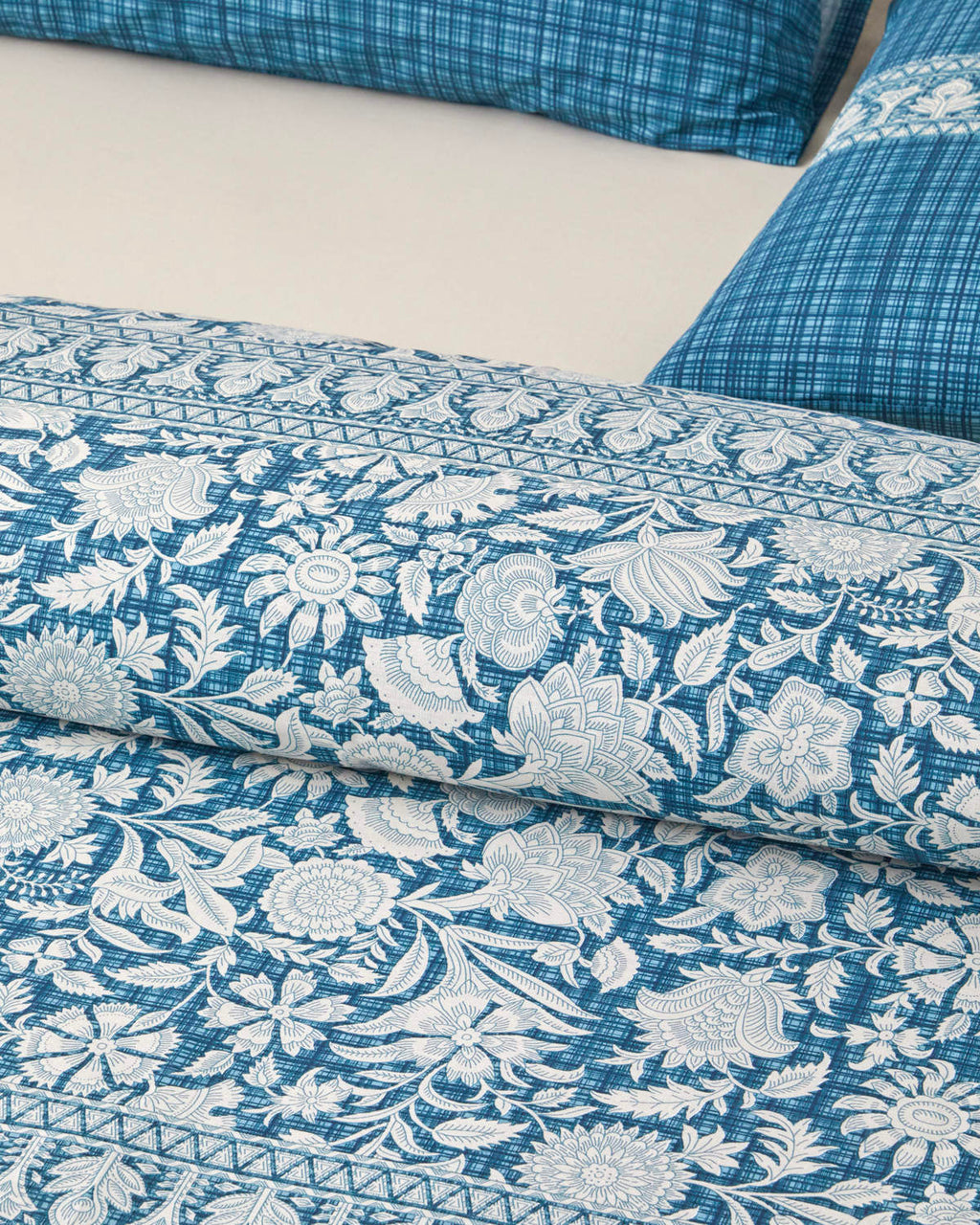 Mystic Noor Cotton Single Size Duvet Cover Set 160x220 cm Green (view 3)