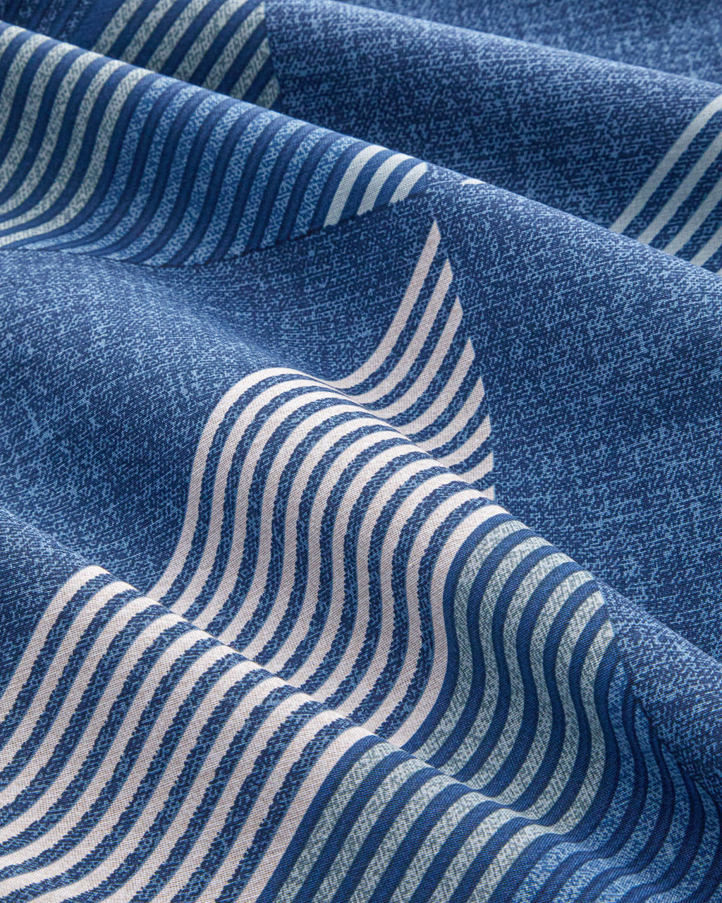 Easy Iron Single Size Duvet Cover Set 160x220 cm Navy Blue (view 6)