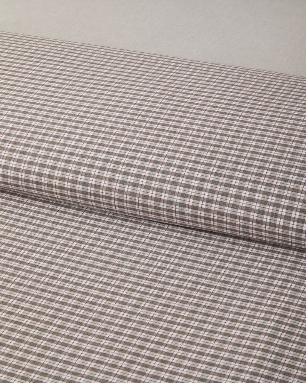 Yarn Dyed Single Size Duvet Cover Set 160x220 cm Brown (view 4)