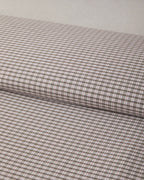 Yarn Dyed Single Size Duvet Cover Set 160x220 cm Brown (view 4)
