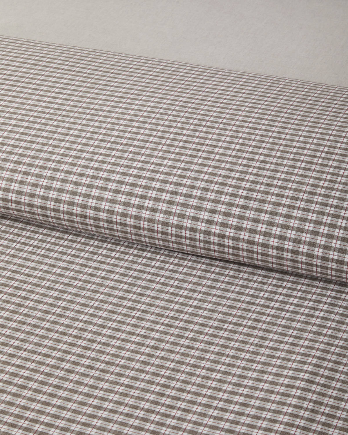 Yarn Dyed Single Size Duvet Cover Set 160x220 cm Brown (view 4)