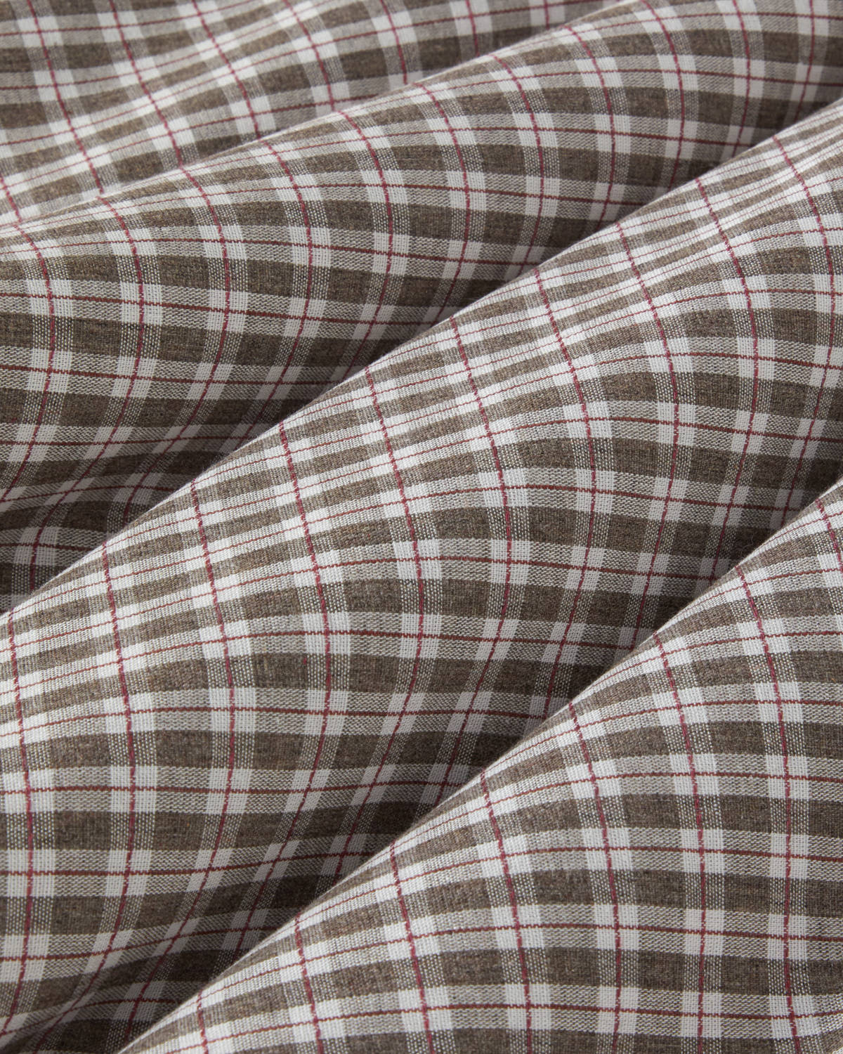 Yarn Dyed Single Size Duvet Cover Set 160x220 cm Brown (view 6)