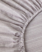 Yarn Dyed Single Size Duvet Cover Set 160x220 cm Orange (view 8)