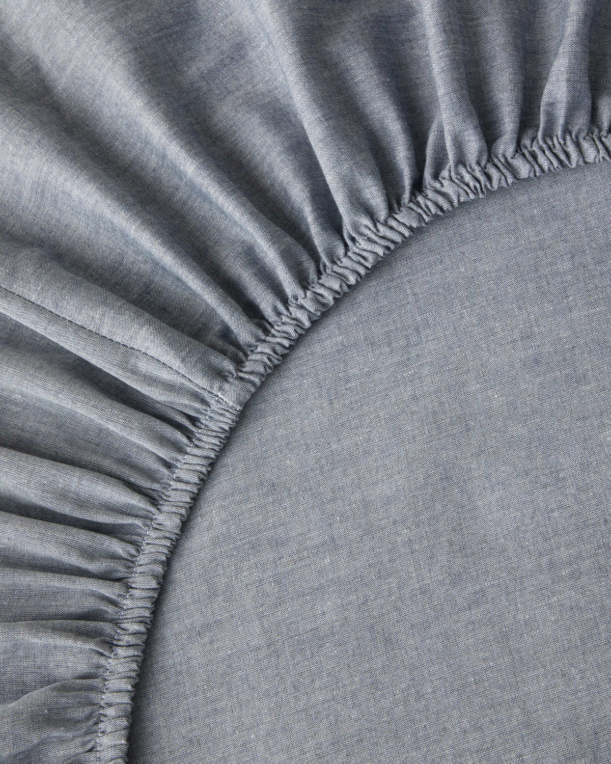 Yarn Dyed Duvet Cover Set Navy Blue - Red (view 8)