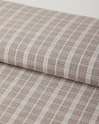 Yarn Dyed Single Size Duvet Cover Set 160x220 cm Dark Beige (view 4)