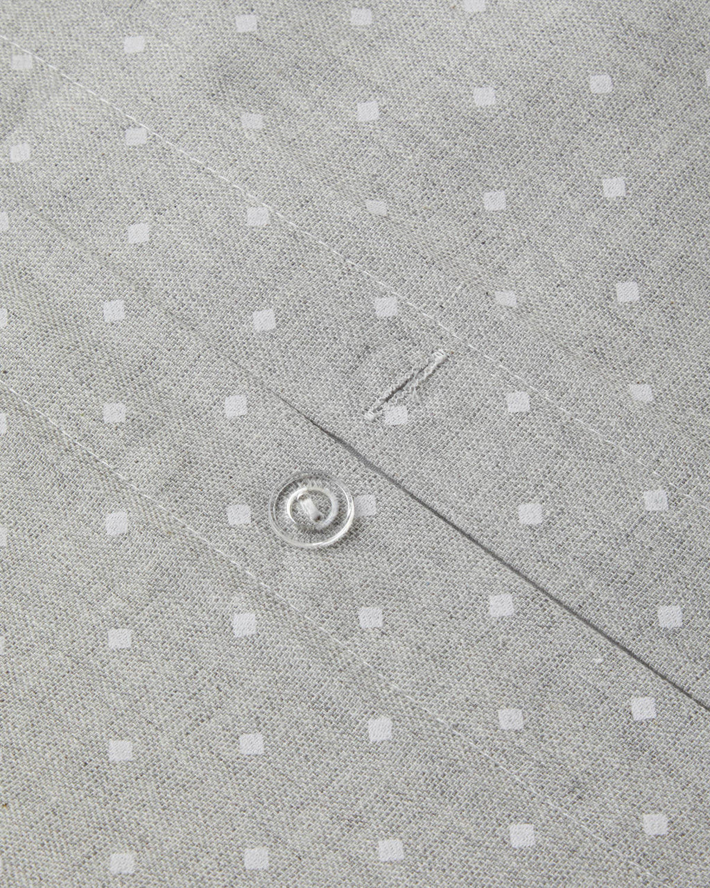 Yarn Dyed Duvet Cover Set Gray (view 6)