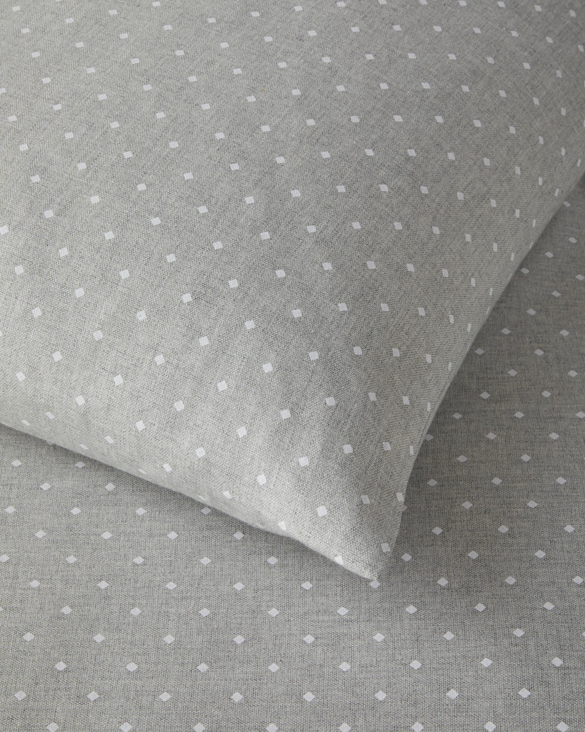 Yarn Dyed Duvet Cover Set Gray (view 11)