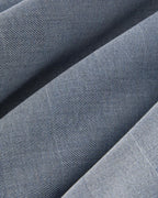 Yarn Dyed Single Size Duvet Cover Set 160x220 cm Navy Blue (view 5)