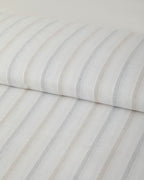 Yarn Dyed Single Size Duvet Cover Set 160x220 cm Beige - Gray (view 4)