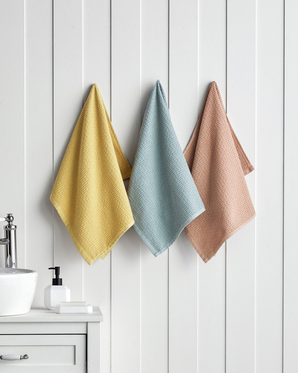 Grid Cotton Face Towel 50x70 cm (view 12)