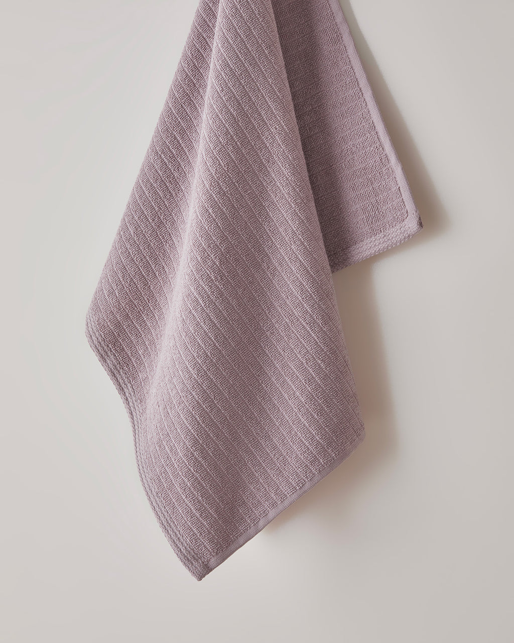 Stripe Cotton Face Towel 50x70 cm - Dark Beige (view 2)