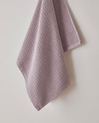 Stripe Cotton Face Towel 50x70 cm - Dark Beige (view 2)