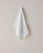 Wave Cotton Face Towel 50x70 cm - Ecru