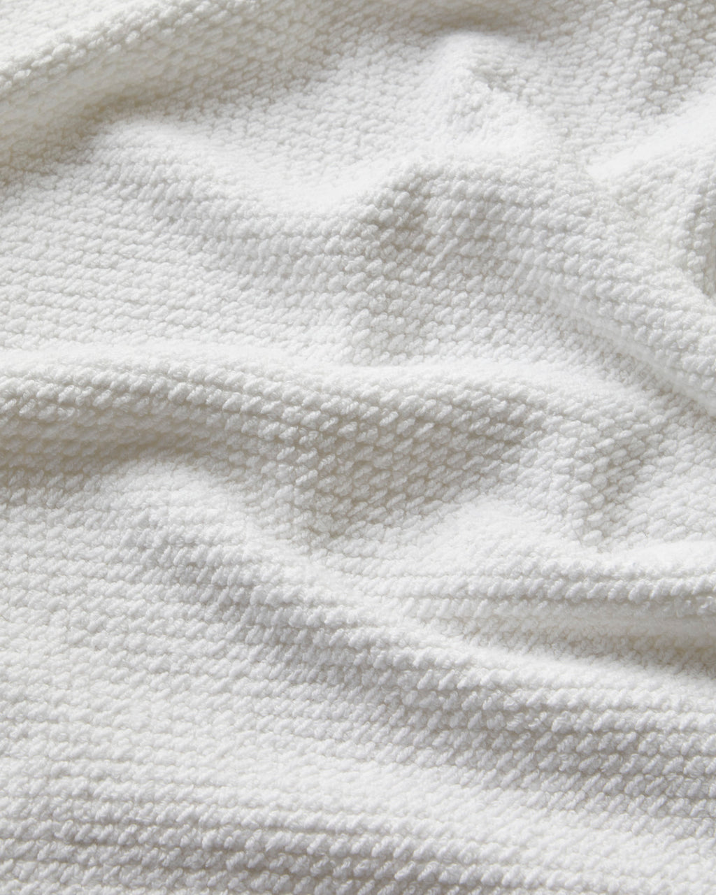 Cotton Foot Towel 50x70 cm - White & Navy Blue (view 3)