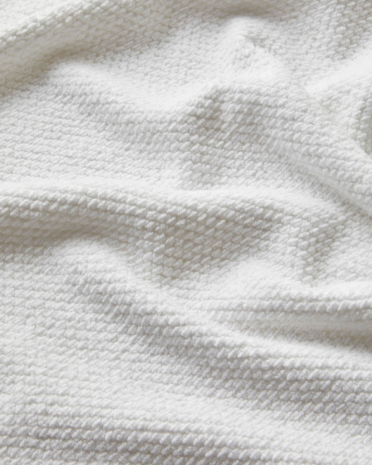 Cotton Foot Towel 50x70 cm - White & Navy Blue (view 3)