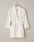 Bubble Cotton Bathrobe - Ecru - S-M
