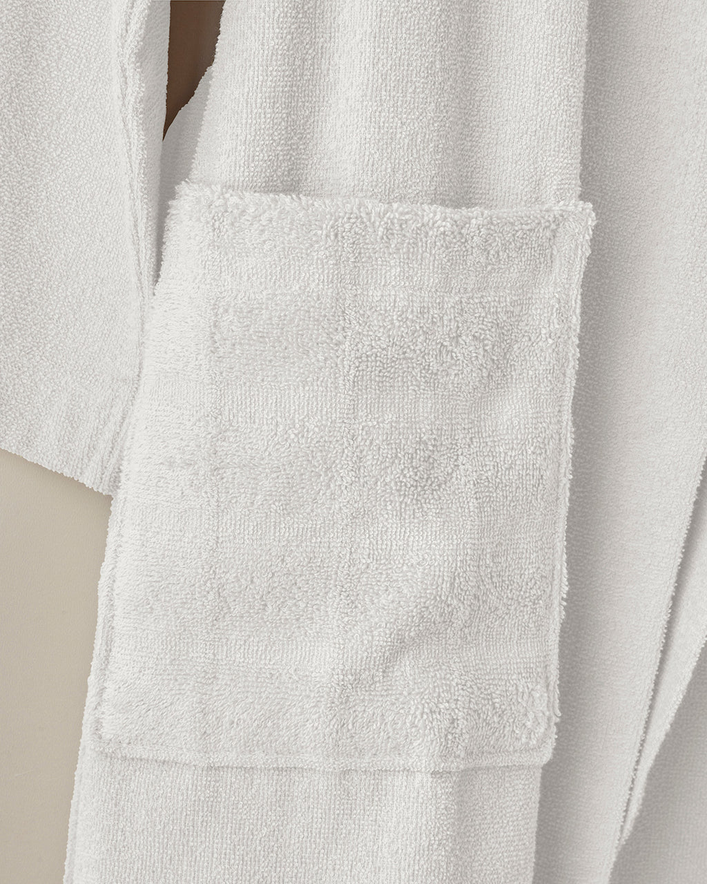 Bubble Cotton Bathrobe - Light Green - S-M (view 7)