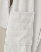 Bubble Cotton Bathrobe - Light Green - S-M (view 7)